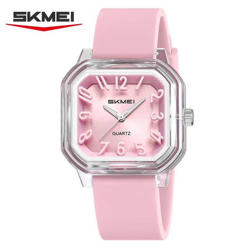 SKMEI 2484 Luxury Small Young Lady Girl Quartz Watch for Women Casual Creative Sports Waterproof Womens Wristwatches Reloj Mujer
