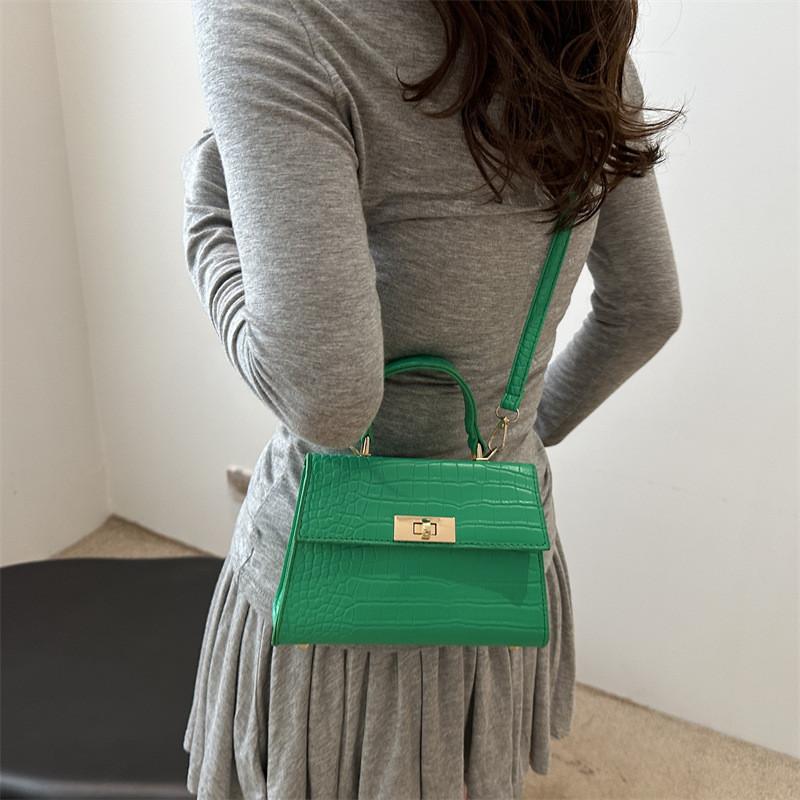 Fashionable Minimalist Women's Small Shoulder Bag 2024 Trendy Crossbody Purse Soft Pu