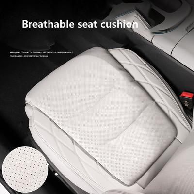 Universal Car Seat Cover Leather Cars Seat Waist Cushion Covers Four Season Auto Interior Seats Protection Pad Car Accessorie