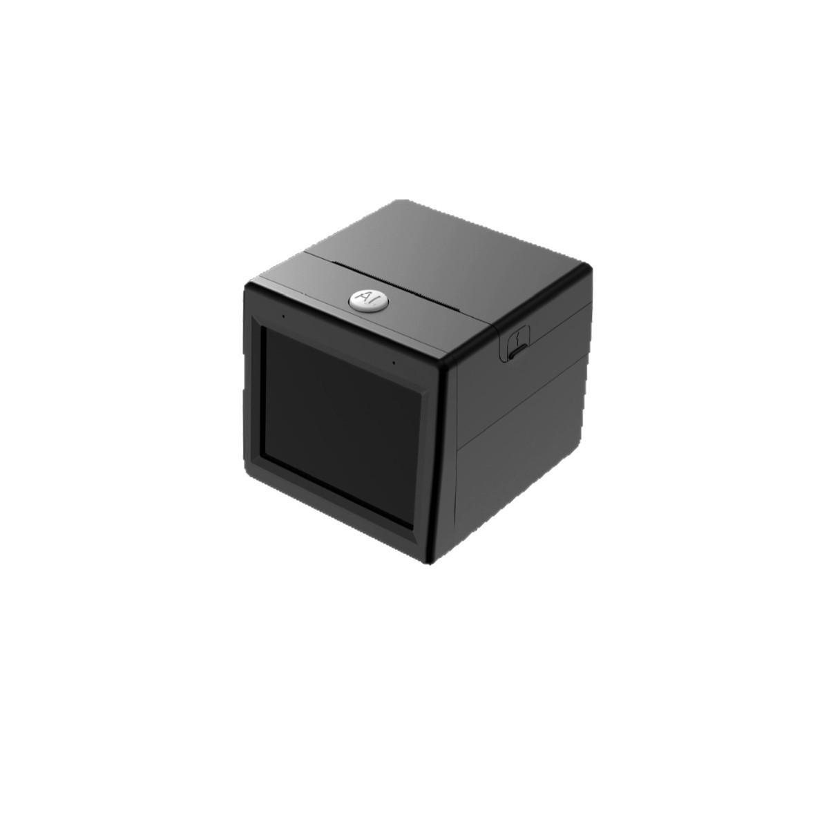 AI Voice-Activated Thermal Printer with WiFi: Smart Dialogue & Image/Text Printing чёрный