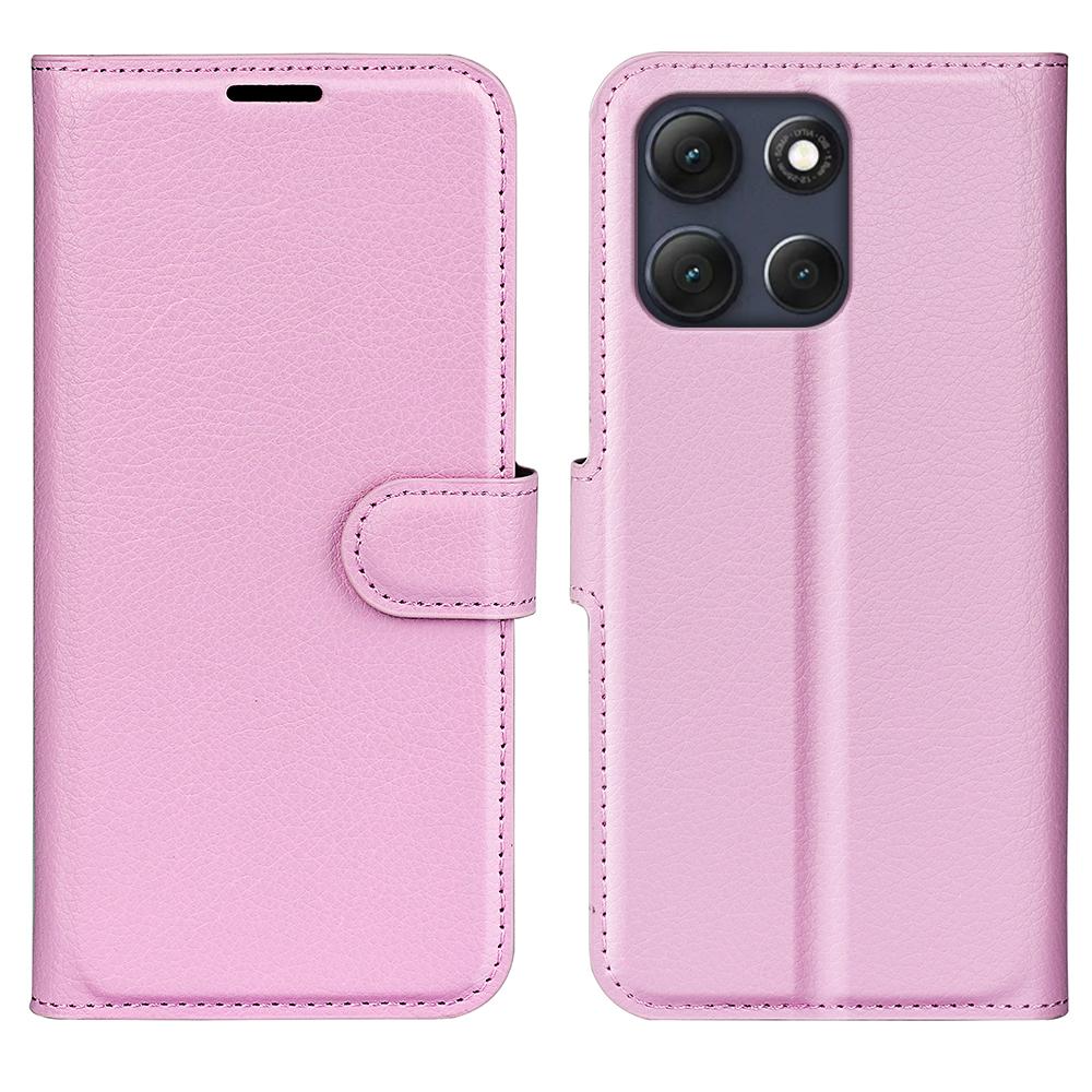 For Motorola Moto G86 Power 5G Case Litchi Texture Shockproof Leather Wallet Phone Cover
