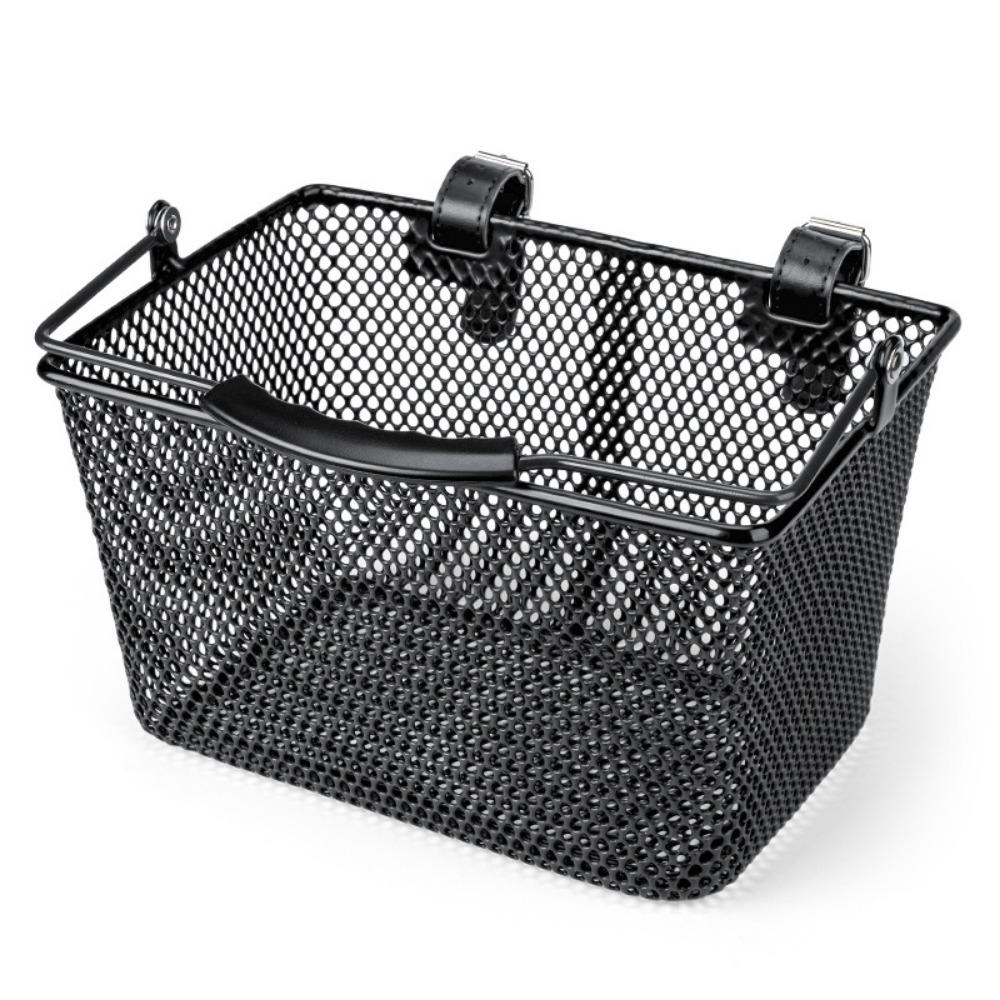 Iron Construction Kids Bike Front Basket Children s Bicycle Basket Accessories чёрный