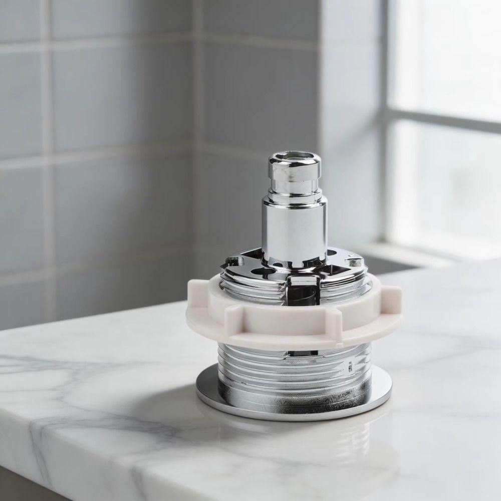 Chrome Plating Toilet Push Button Water-Saving Water Tank Push Button Bathroom Fittings