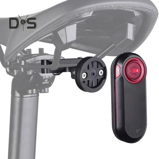 Bicycle Tail Light Holder for Garmin for Varia Adjustable Universal Mountain Road Bike Saddle Seat Bow Mount Rear Light Saddle Support Rack