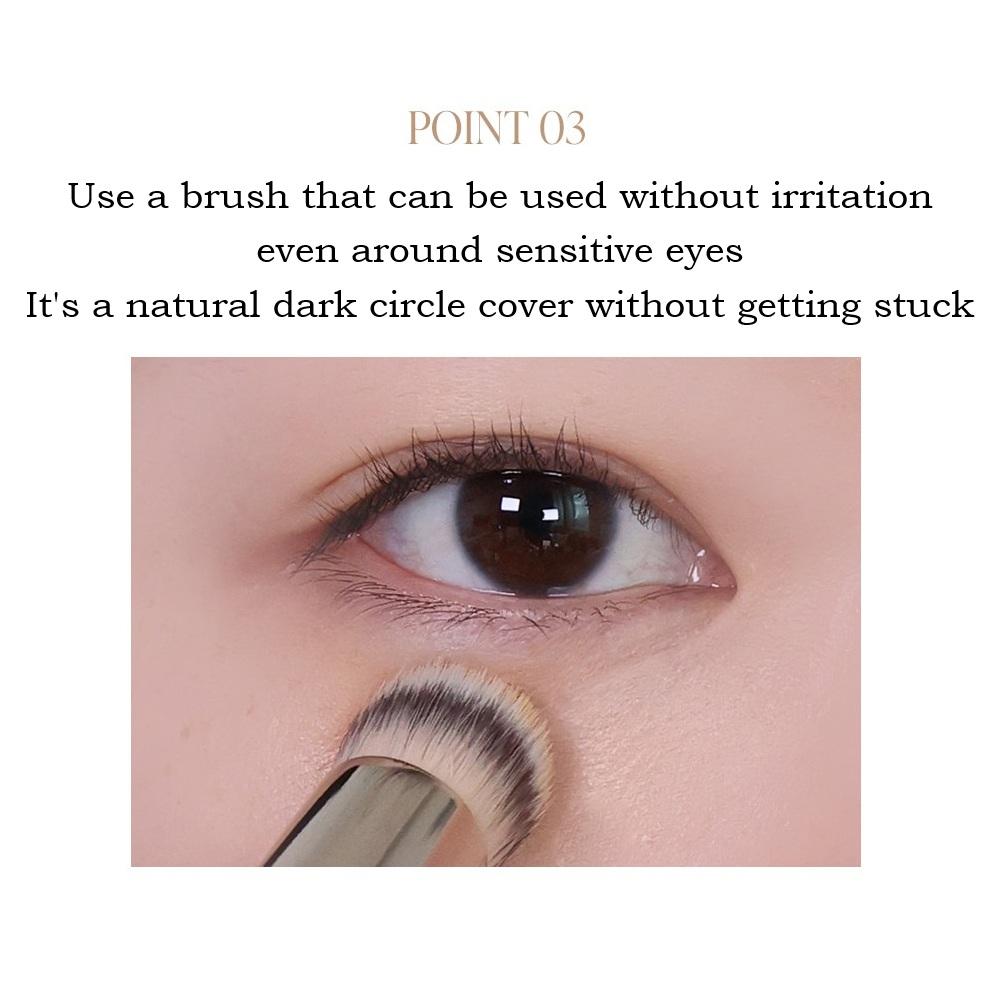 PICCASSO 280 Concealer Brush - Korean Professional Precision Face Brush for Seamless Under-Eye, Spot, and Contour Concealer Application