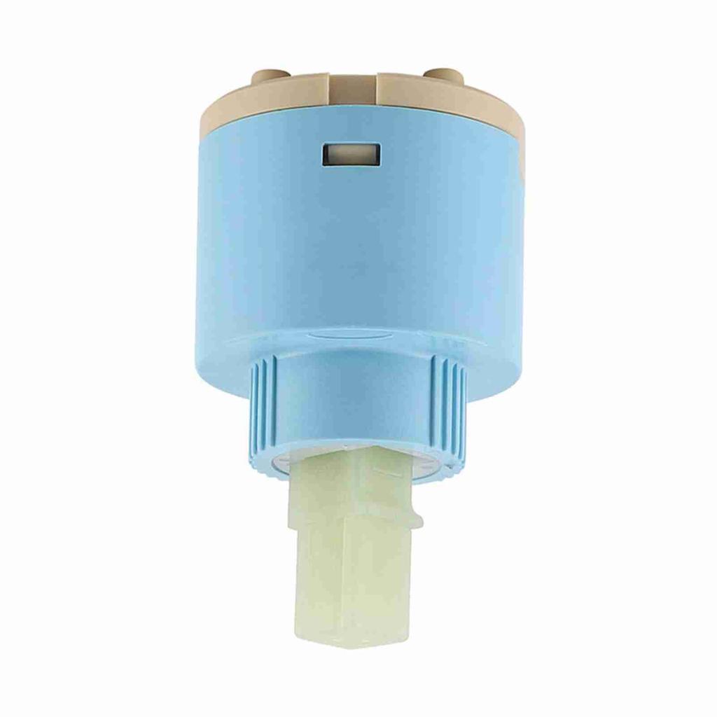 35mm Keramická Kartuše Vodovodní Baterie Vnitřní Ovládací Ventil Faucet ABS Modrá Praktická