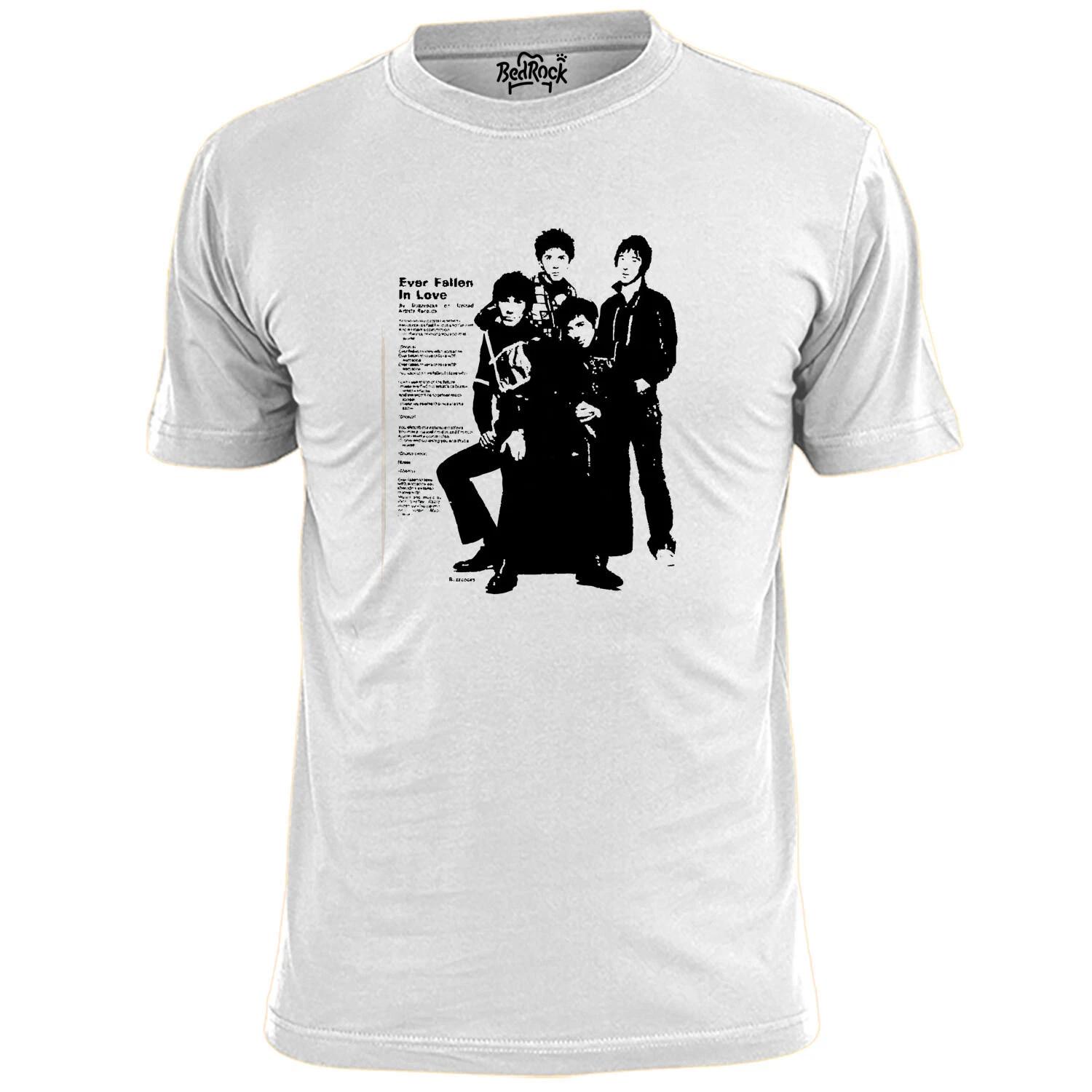 Mens Ever Fallen In Love Buzzcocks Poster T shirt Punk Rock Damned Ruts 3XL