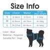 Portable Dog Auxiliary Belt Breathable Pet Lift Harness Sling Support Repair Function for Disabled Dogs Help Rehabilitation