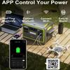 Générateur Solaire Électrique - FOSSIBOT - F2400 - 2048Wh - 2400W - Portable et Résistant IP68