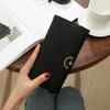 Long wallet for women, niche design, triple fold, small and fresh coin purse, women's handbag