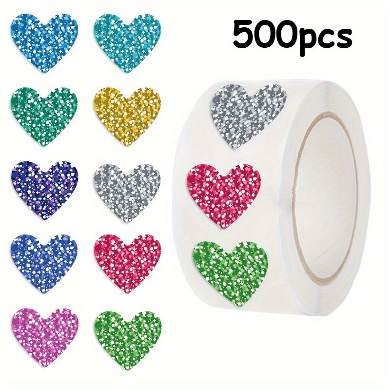 

Multicolor Heart-Shaped Stickers For Party Decorations, Scrapbooking, Gift Wrapping - DIY Crafts, Birthdays, Weddings, Showers 3cm