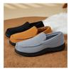 Fashion Men's Winter New Warm and Plush Fashionable Flat Cotton Shoes Comfortable Snow Boots Men's Plus Size 40-47