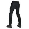 Mens Motorcycle Riding Jeans With Built-in Armor Protection Anti-Fall Biker Pants Street Track Use