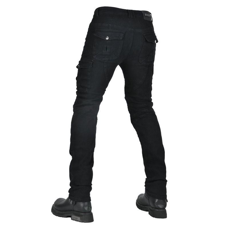 Mens Motorcycle Riding Jeans With Built-in Armor Protection Anti-Fall Biker Pants Street Track Use