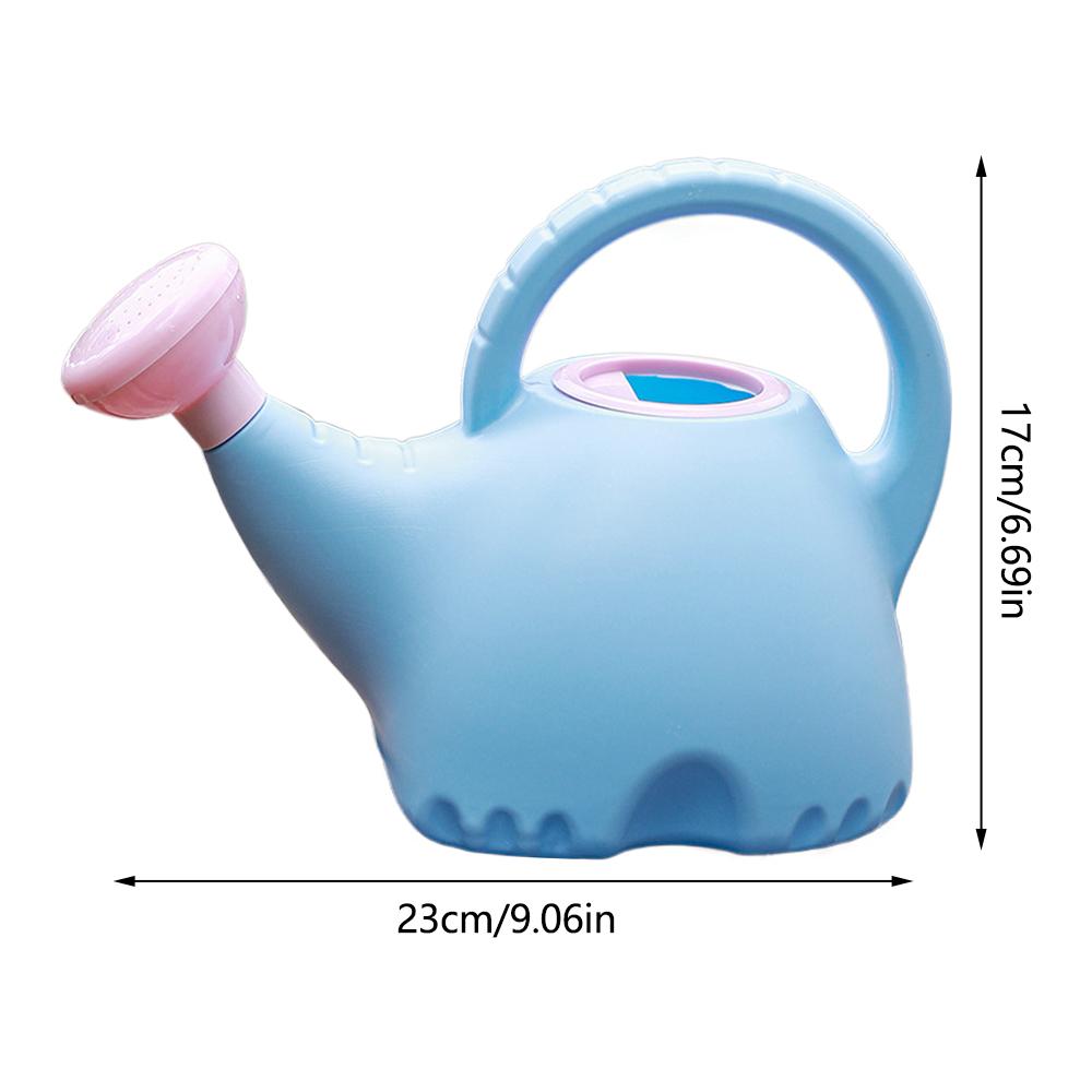 1.5L Cartoon Elephant Thick Watering Can For Plants Kid Toys Hand Watering Can Watering Spray Can Gardening Irrigation
