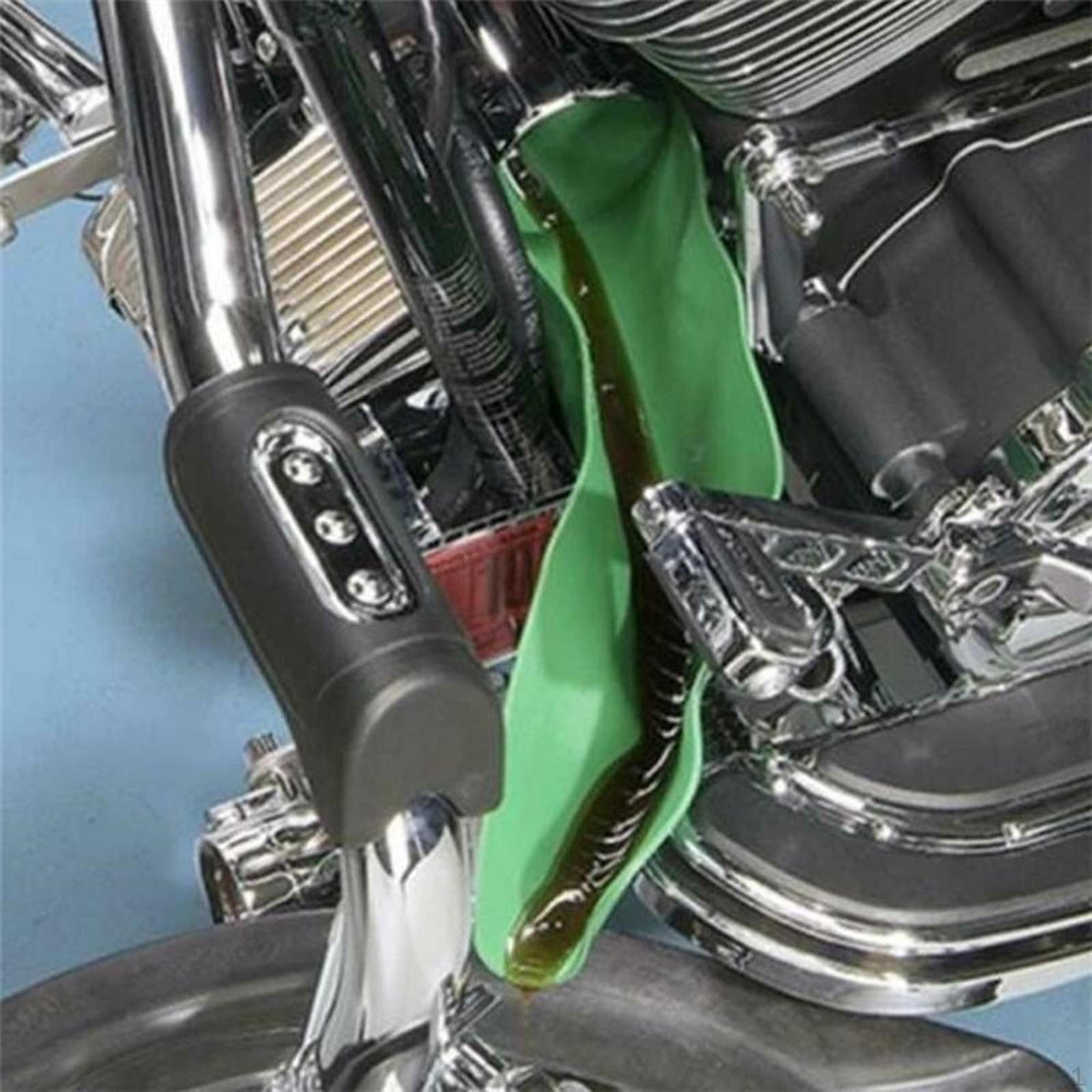 

Flexible Oil Funnel Foldable 19.69x7.87inch Versatile for Automotive Use Most Cars Motorcycles зелений