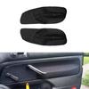 For 2-door 4x Door Armrest Panel Leather Cover For VW Golf 4 MK4 1998 - 2005