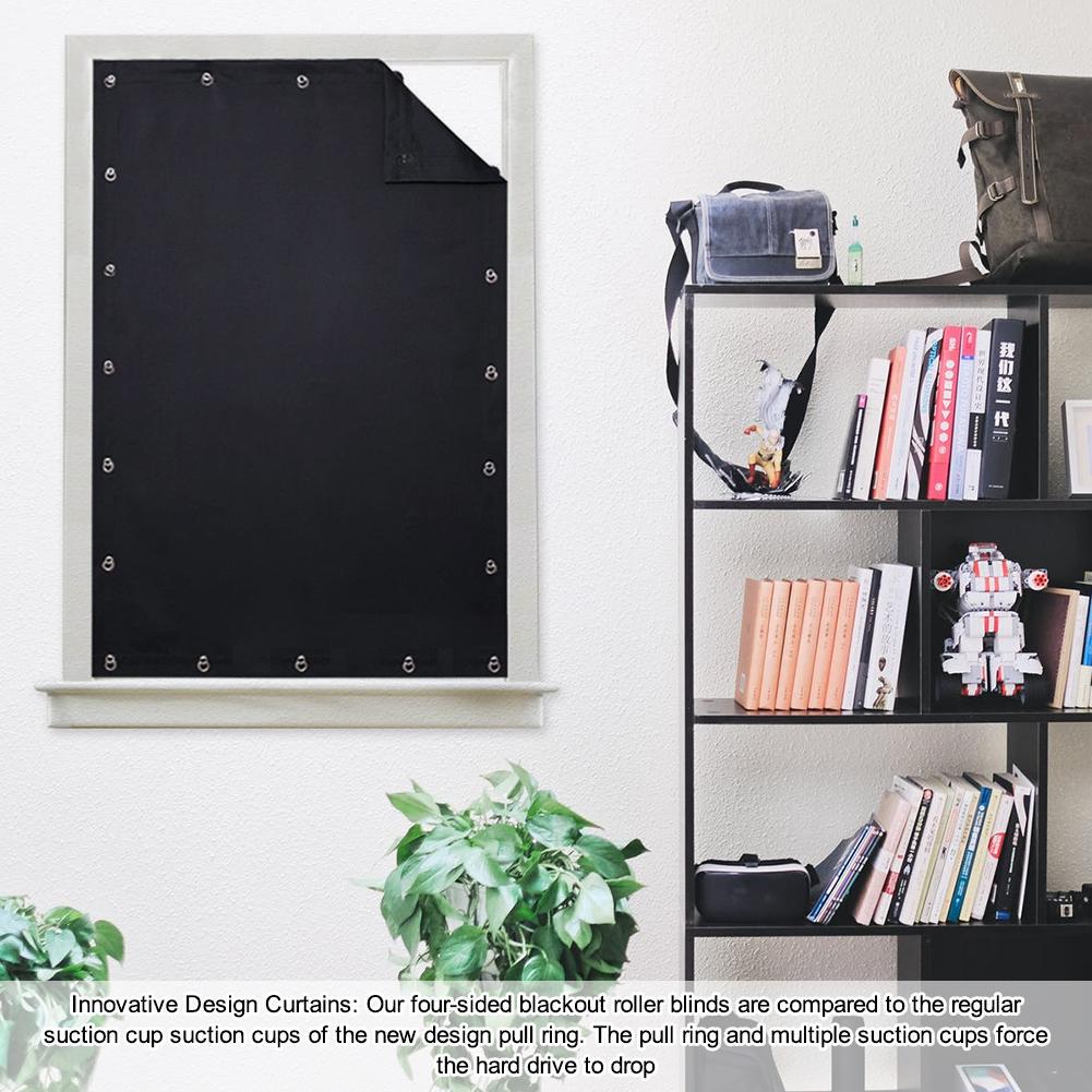 Blackout Blind Portable Trave Thermal Insulated Adjustable Free
