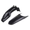 Black Carbon Fiber Pattern Motorcycle Fender for Tuttio Soleil 01