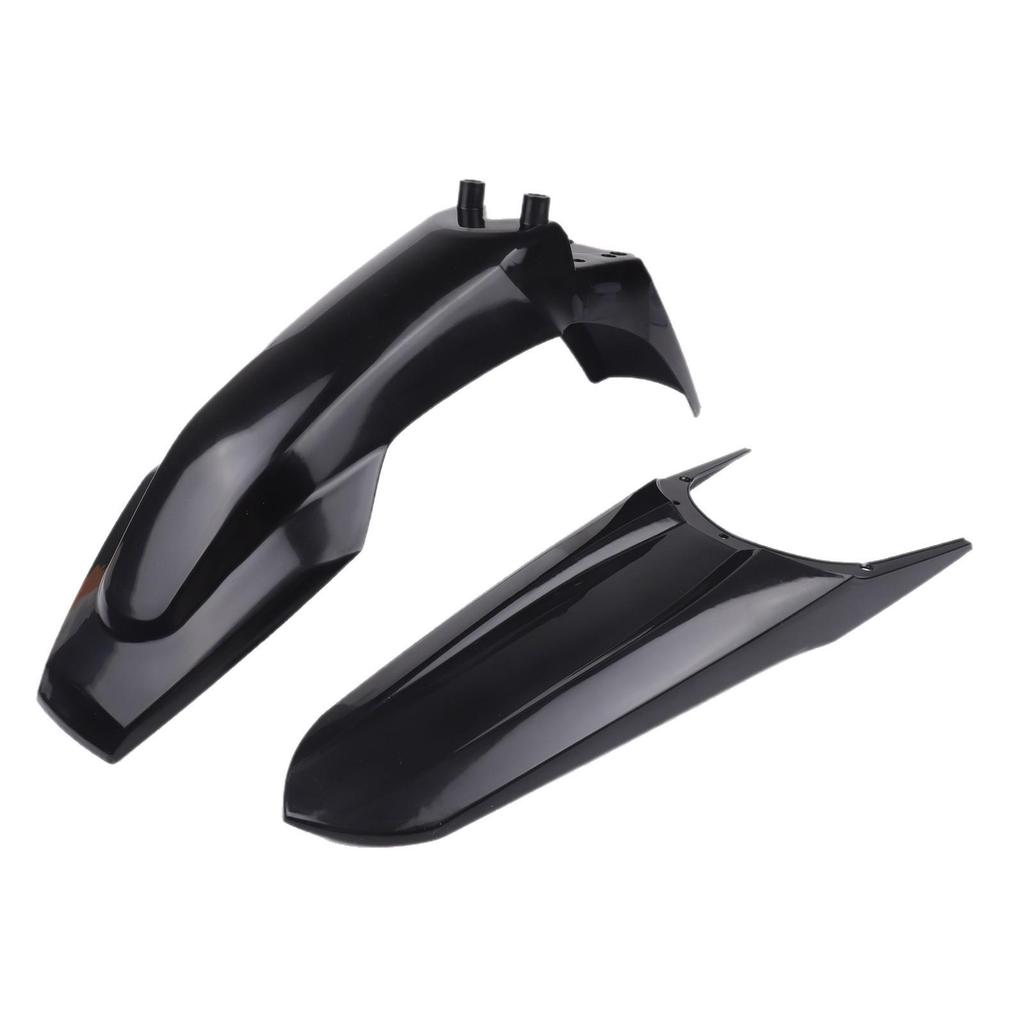 Black Carbon Fiber Pattern Motorcycle Fender for Tuttio Soleil 01