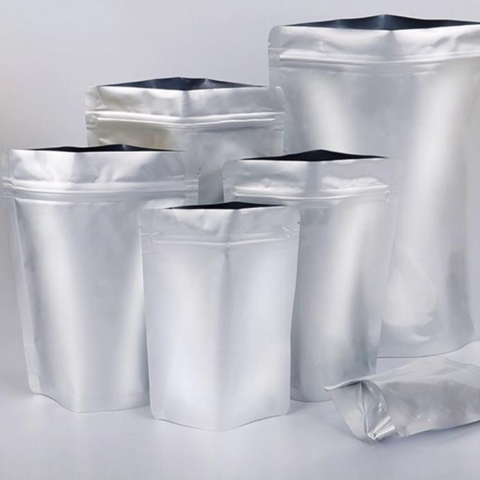 Pure Aluminum Foil Sealed Bag, Light Proof, Moisture-proof, Odor Proof, Self Sealing, Cat Food, Tea Snacks, Medicinal Materials Packaging Bag