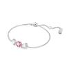 Swarovski Mesmera Series Mixed Cut Rhodium Plated Bracelet Women's Silver 5668361