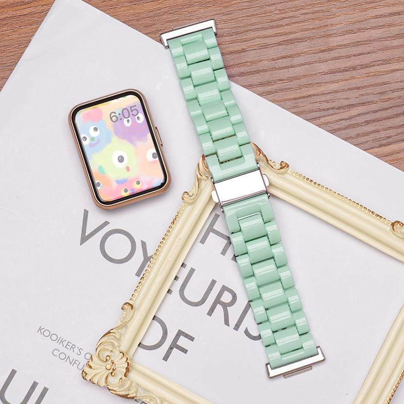 Candy Rainbow Band For Samsung Galaxy Fit 3 Fashion Loop For Samsung Fit 3 Smart Watch Correa Accessories