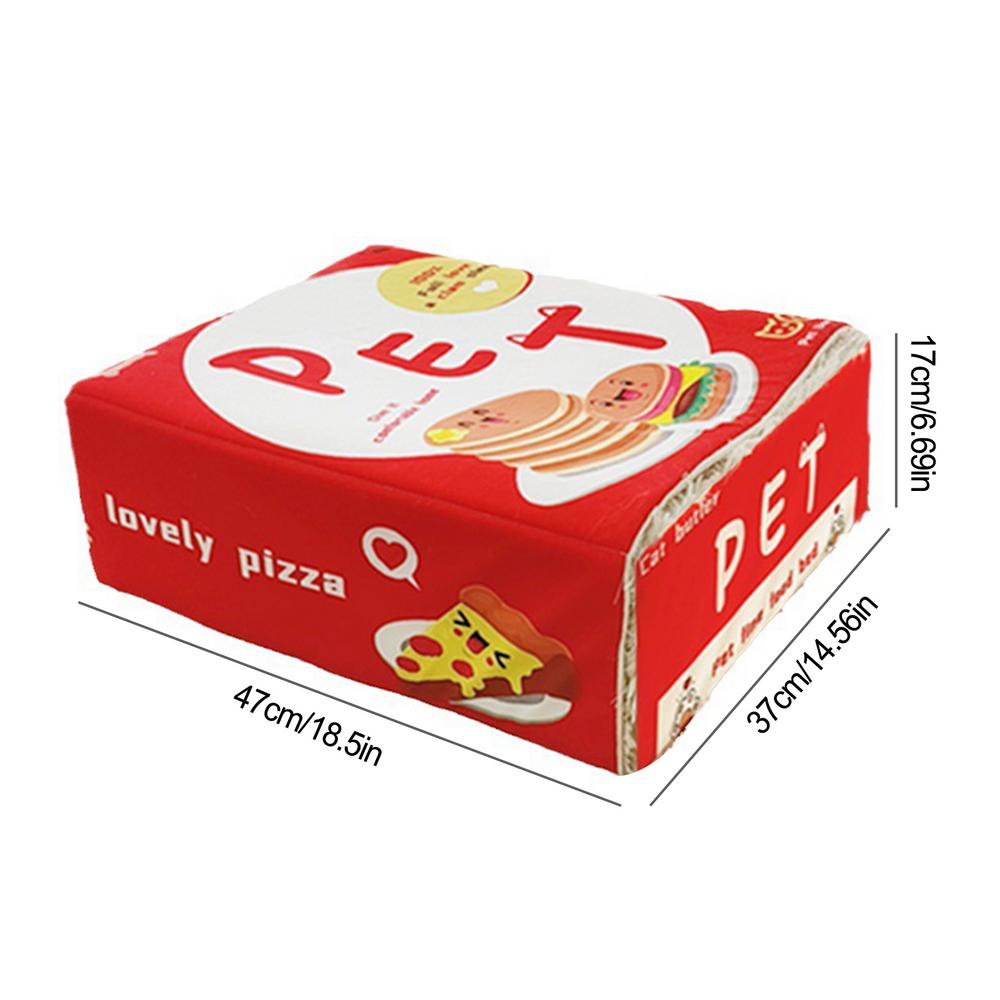 

Моющаяся кровать для кошки, прямоугольная форма для перекуса, удобный домик для кошки, мягкая выдвижная кровать для собаки с застежкой-молнией, которую можно стирать в стиральной машине для зоомагазина