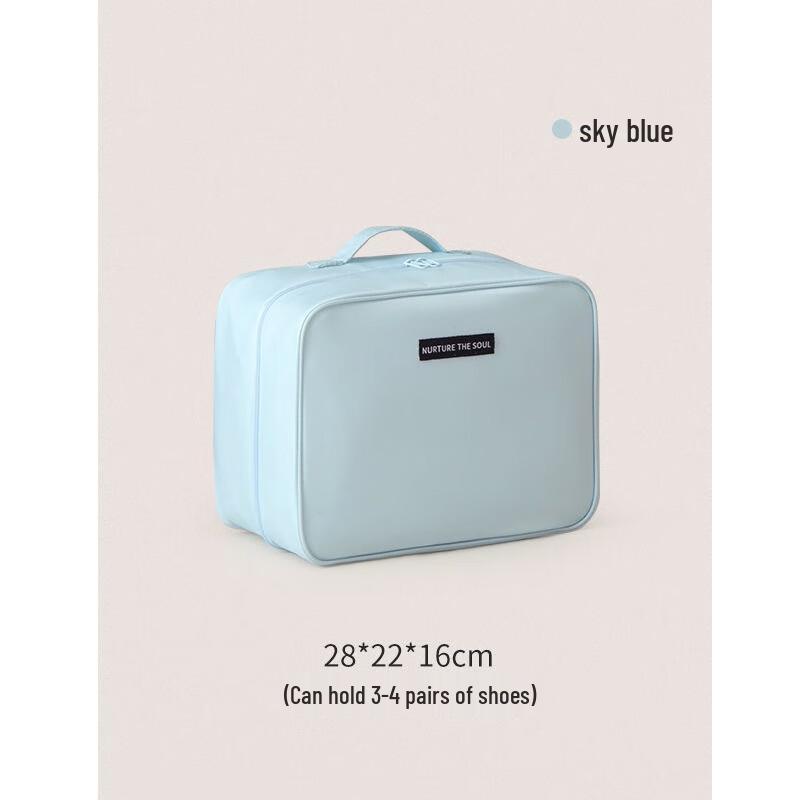 Portable Travel Double-Layer Shoe Storage Bag