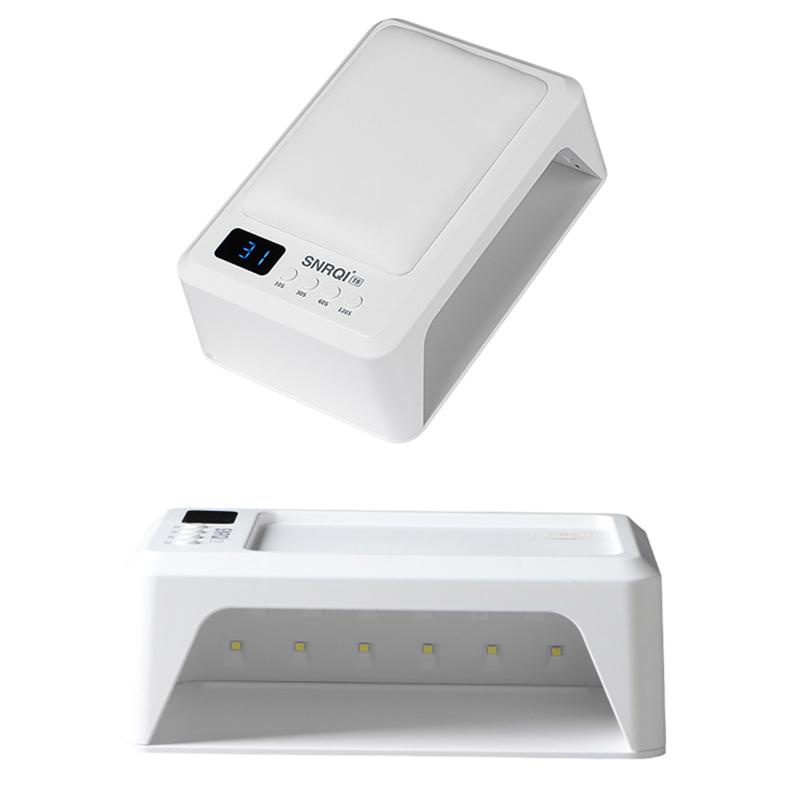 

72 Вт светодиодная лампа для ногтей большой емкости портативная мощная профессиональная сушилка для ногтей для гель-лака