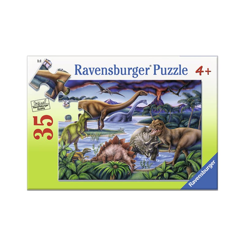 R086139 Dinosaurs and Volcanoes 35pcs Board Game