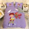 Gamer Digital-monsters Beding Set Digimon Soft with Soft Fabric Duvet Cover Plus Pilowcases Unfiled Single Double Bed Children Young Gift