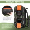 Shockproof Speaker Bag Carry Case for JBL Partybox Club 120 Speaker Travel Storage Case Portable Speaker Carry Tote Bag Backpack