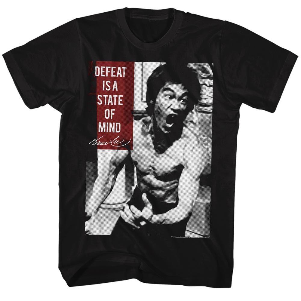 Bruce Lee Stateofmind Black Icon Shirt XXXXL