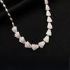Fan-shaped Shell Necklace Fish Scale Bracelet Temperament Heavy Industry Hand Light Luxury Niche