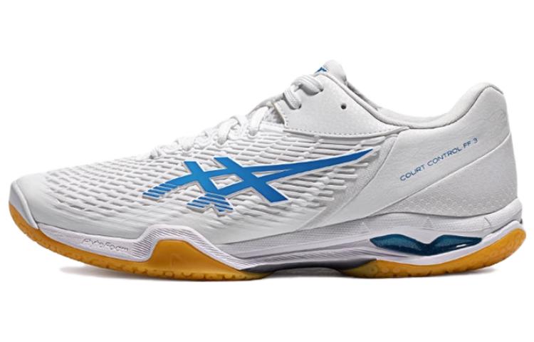 Asics Court Control FF 3 White Directoire Blue 47