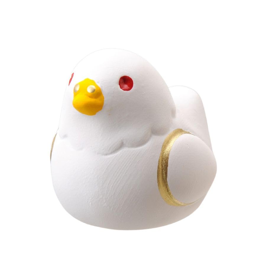Seto Pottery Lucky Charm Dove Fortune Slip of Fortune Slip Dove Figurine Made in Japan Co. (Set 24) - - - ST-SE-007