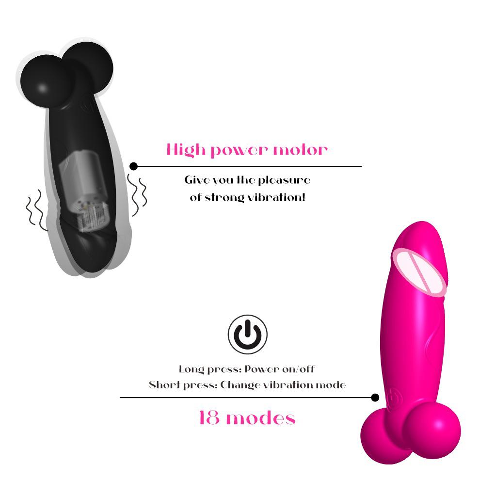 Wireless Vibrator Dildo Sex Toy For Women Vagina Clitoral Stimulator Massager Masturbator Adult Erotic Toys Vibrating Dildo