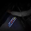 For Honda Acc02pcs/set For Honda Accord Odyssey Elysion CR-Z Spirior Auto Accessories Car Door Welcome Light Led HD Projector Lamp