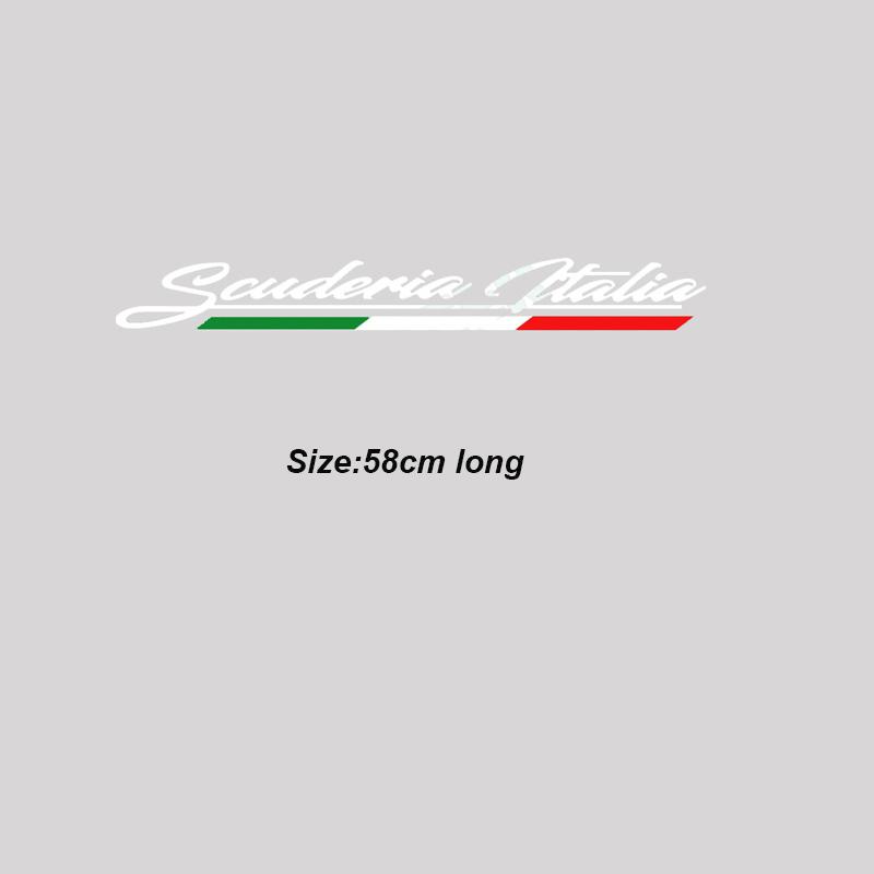 1pc Car Windscreen Window Sticker Scuderia Italia Graphics Vinyl Decal For Alfa Romeo Stelvio Giulia 159 Giulietta 147 Mito zk7