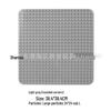 Cross-border 16x32 Large Particle Building Block Baseplate with 24x24 Rounded Corner, Right Angle, 38.4x38.4 Wall Baseplate
