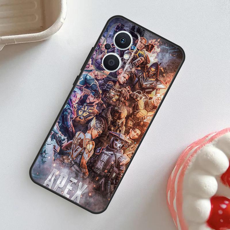 

Apex Legends Game Case For OPPO Reno 7 8 6 5 4 Lite 8T 4Z 5Z 11 F 10 Pro OPPO Find X6 X5 Pro X2 X3 Neo Cover OPPO Find X2 Neo