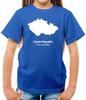 Tschechien Silhouette - Kinder Jungen Mädchen T-Shirt Tops Land Prag Liebe Stadt Stadt