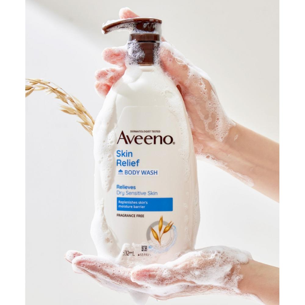 Aveeno Skin Relief Body Wash 532ml X2 NONE