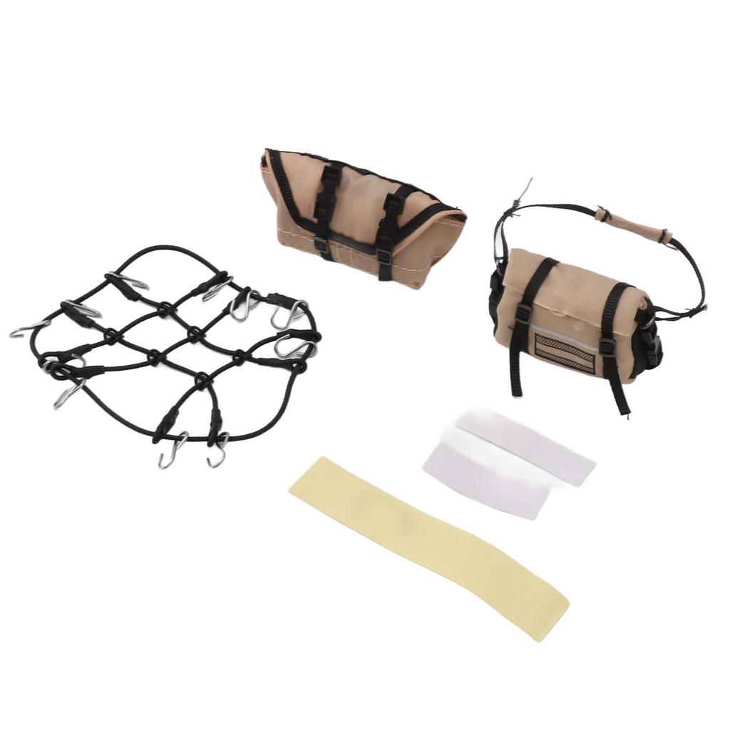 RC Simulation Decoration Accessories Roof Luggage Net Luggage Bag For   1Celsius18   