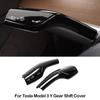 Steering Lever Cover for Tesla Gear Lever Decoration Accessories Full Protection Gear Shift Cover Accessories E7I8