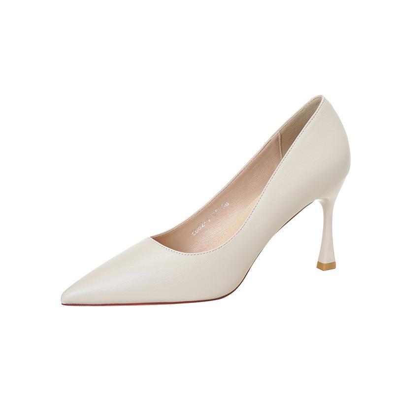 6682-A1 Spring Nude Professionelle Vielseitige Gold-Trim Bequeme frauen High Heels