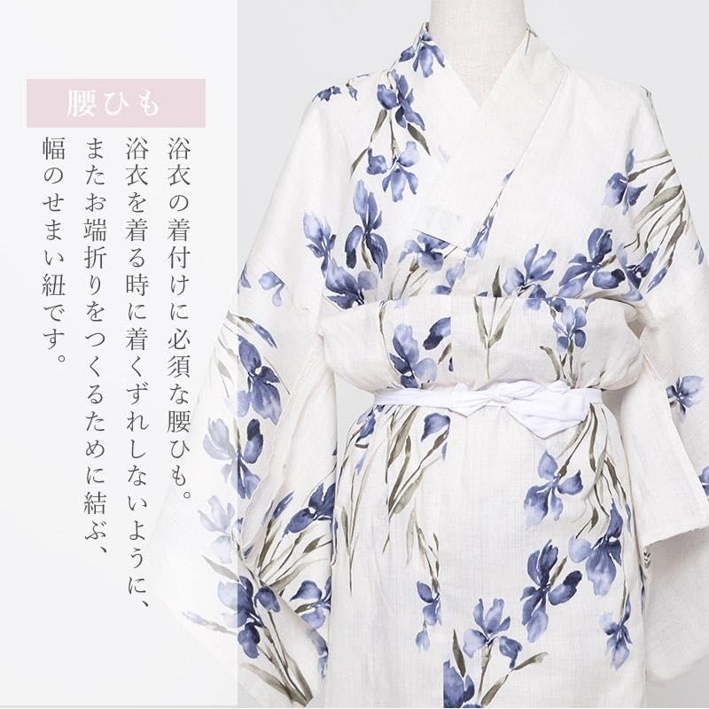 [Dita] Women's Kimono Dressing Set (4-piece set: front board, waist tie, Korin belt, Datejime) for Yukata, Kimono, and other Japanese clothing