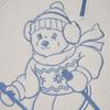 Teenie Weenie Women's Bear Graphic Stand-Collar Sweatshirt
