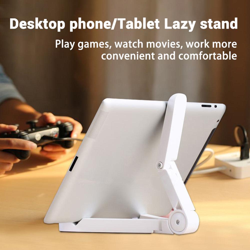 Mobile Phone and Tablet Universal Stand Foldableing Convenient Drama Live Broadcast Multi-functional Lazy Stand Triangle Cool